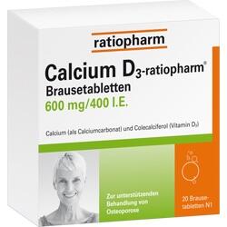 Abbildung von Calcium D3-ratiopharm Brausetabletten