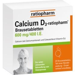 Abbildung von Calcium D3-ratiopharm Brausetabletten