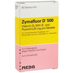 Abbildung von Zymafluor D 500 Tabletten