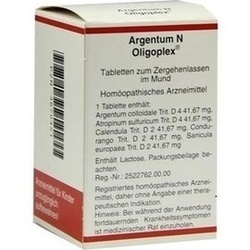 Abbildung von Argentum N Oligoplex Tabletten
