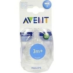 Abbildung klein von Philips Avent 2 X Airflex Dreiloch-Sauger