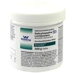Abbildung klein von Salicylvaseline 10%lichten