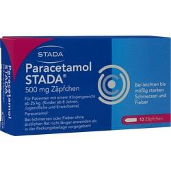 Abbildung klein von Paracetamol Stada 500mg Zäpfchen