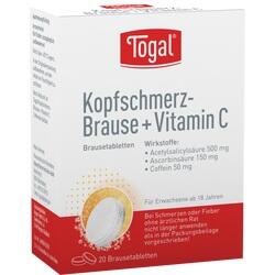 Abbildung klein von Togal Kopfschm Brause+Vit