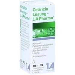 Abbildung von Cetirizin Lösung - 1 A Pharma