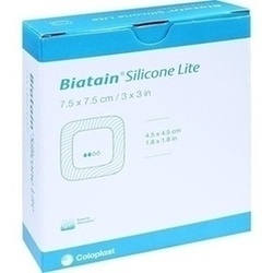 Abbildung von Biatain Silicone Lite Schaumverband 7.5x7.5cm
