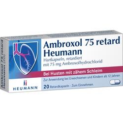 Abbildung von Ambroxol 75 Retard Heumann Retardkapseln