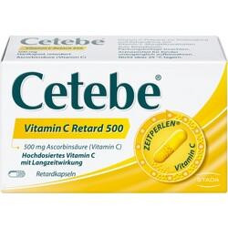Abbildung klein von Cetebe Vitamin C Retard 500