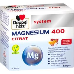 Abbildung von Doppelherz Magnesium 400 Citrat System Granulat