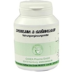 Abbildung klein von Spirulina + Grünalgen Kapseln