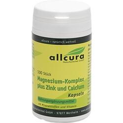 Abbildung klein von Magnesium Komplex Kapseln Mit Zink+Calcium