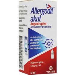 Abbildung von Allergodil Akut Augentropfen