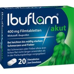 Abbildung von Ibuflam Akut 400mg Filmtabletten