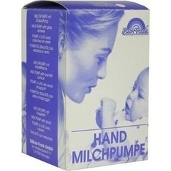 Abbildung klein von Hand Milchpumpe Glas Lich