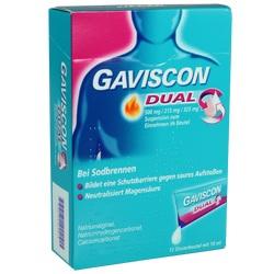 Abbildung von Gaviscon Dual 500mg 213mg 325mg Suspension