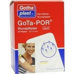 Abbildung klein von Gota-Por Wundpflaster Steril 7.2cmx5cm
