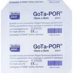 Abbildung klein von Gota-Por Wundpflaster Steril 100mmx80mm