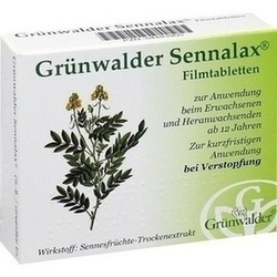 Abbildung von Grünwalder Sennalax Filmtabletten