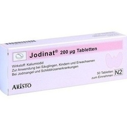Abbildung von Jodinat 200ug Tabletten