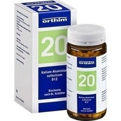 Abbildung von Biochemie Orthim Nr20 Kalium-alumin.sulfuri. D12 Tabletten