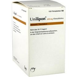 Abbildung klein von Unilipon 600 Filmtabletten