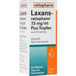 Abbildung von Laxans-ratiopharm 7.5mg Ml Pico Tropfen