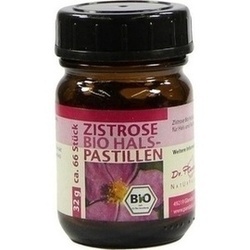 Abbildung klein von Zistrose Bio Halspastillen