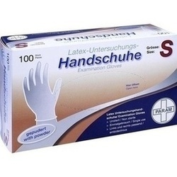 Abbildung klein von Einmal Handschuhe Latex Gepudert S