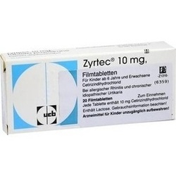 Abbildung von Zyrtec Filmtabletten