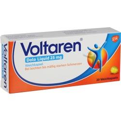 Abbildung von Voltaren Dolo Liquid 25mg Weichkapseln