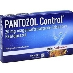 Abbildung von Pantozol Control 20mg Tabletten