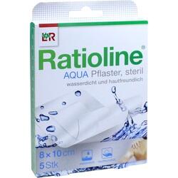 Abbildung klein von Ratioline Aqua Duschpflaster Plus 8x10cm Steril