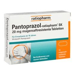Abbildung von Pantoprazol-ratiopharm Sk 20mg Magensaftres. Tbl. Tabletten