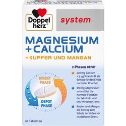 Abbildung von Doppelherz Magnesium+calcium+kupfer U Manga System Tabletten