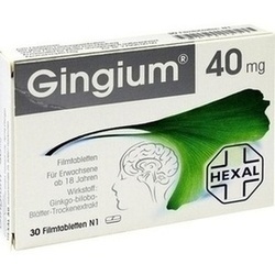 Abbildung klein von Gingium 40 Mg Filmtabletten