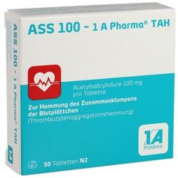 Abbildung von Ass 100 - 1 A Pharma Tah Tabletten