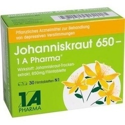 Abbildung von Johanniskraut 650 - 1 A Pharma Filmtabletten