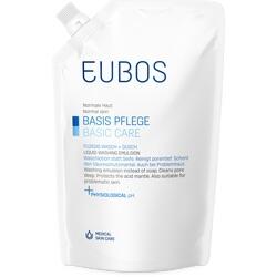 Abbildung von Eubos Fluessig Blau Nachfuell Beutel Flüssigkeit