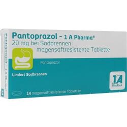 Abbildung klein von Pantoprazol-1a Pharma 20mg Bei Sodbrennen
