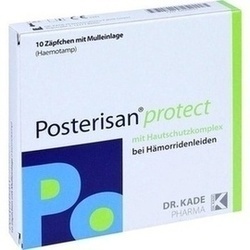 Abbildung von Posterisan Protect Mit Mulleinlage Zäpfchen