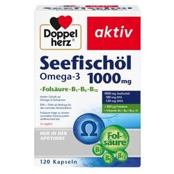 Abbildung klein von Doppelherz Seefischöl Omega-3 1000mg + Folsäure