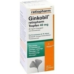 Abbildung klein von Ginkobil Ratiopharm Tropfen 40 Mg