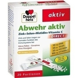 Abbildung von Doppelherz Abwehr Aktiv Direct Zink+selen+histidin Pellets