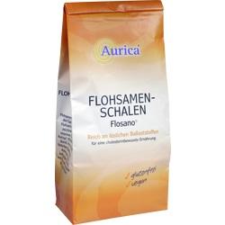 Abbildung von Flohsamenschalen