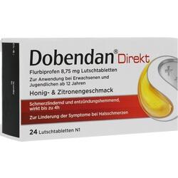 Abbildung von Dobendan Direkt Flurbiprofen 8.75 Mg Lutschtabletten