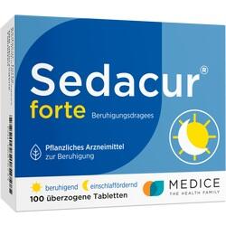 Abbildung klein von Sedacur Forte Beruhigungdragees