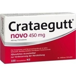 Abbildung von Crataegutt Novo 450mg Filmtabletten