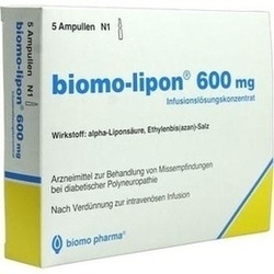 Abbildung klein von Biomo Lipon 600mg