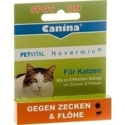 Abbildung klein von Petvital Novermin Für Katzen Vet