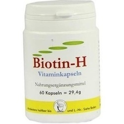 Abbildung klein von Biotin H Vitaminkapseln